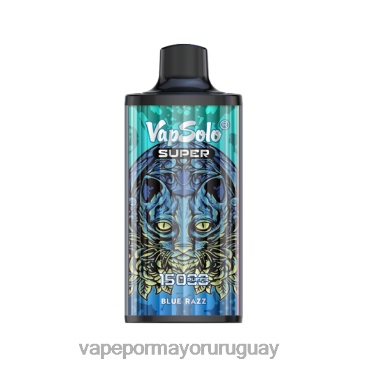 Vaporizador Al Por Mayor - Vapsolo SUPER vaporizador desechable Razz azul HL0R4108