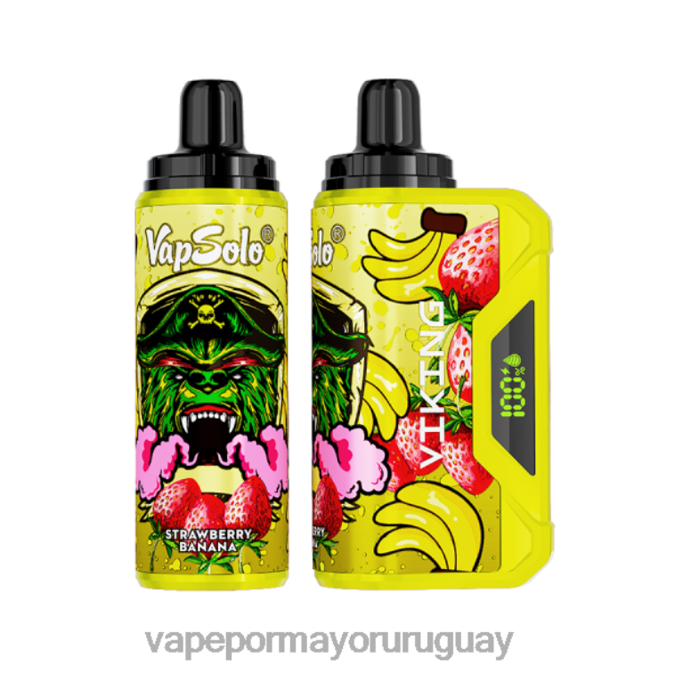 Vape Mayorista - Vapsolo VIKING vaporizador desechable plátano fresa HL0R4137