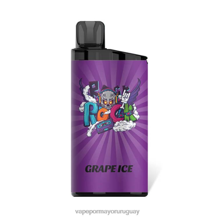 F6J4N88 - Vape por mayor Uruguay IGET BAR hielo de uva 3500 5% nicotina